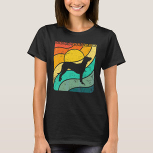 Bayerischer Gebirgsschweißhund Vintage Sunset Mom T-Shirt