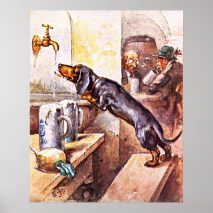 Bayerischer Hund Poster