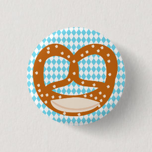 Bayerischer Pretzel (Brezn) - Schaltfläche Corsage Button