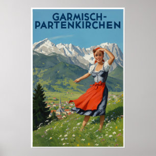 Bayerisches Deutschland Poster