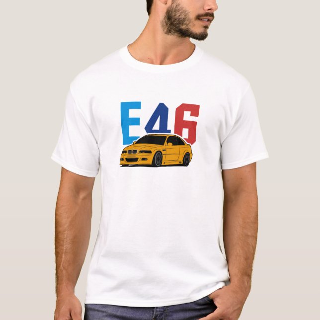 Bayerisches E46 T-Shirt (Vorderseite)