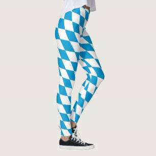 Bayerisches Flaggenmuster Leggings