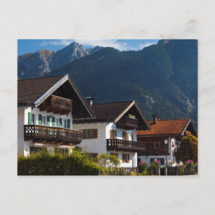 Bayerisches Sgraffito-Haus Postkarte