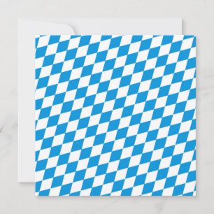 Bayerisches Staatsgebiet - Flaggenfarben Muster