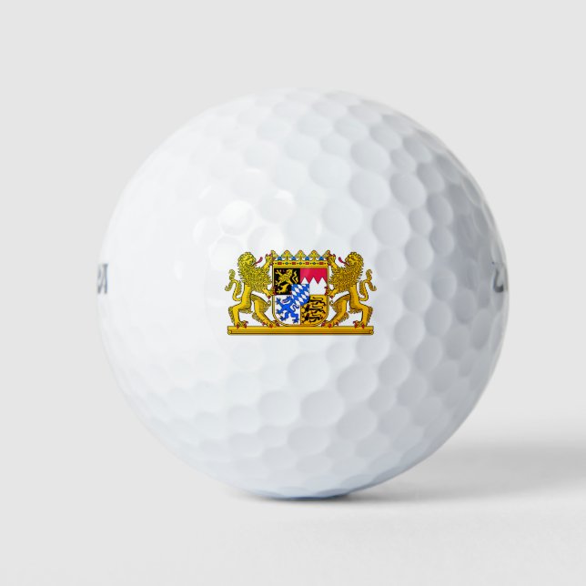Bayerisches Wappen - DEUTSCHLAND Golfball (Vorderseite)