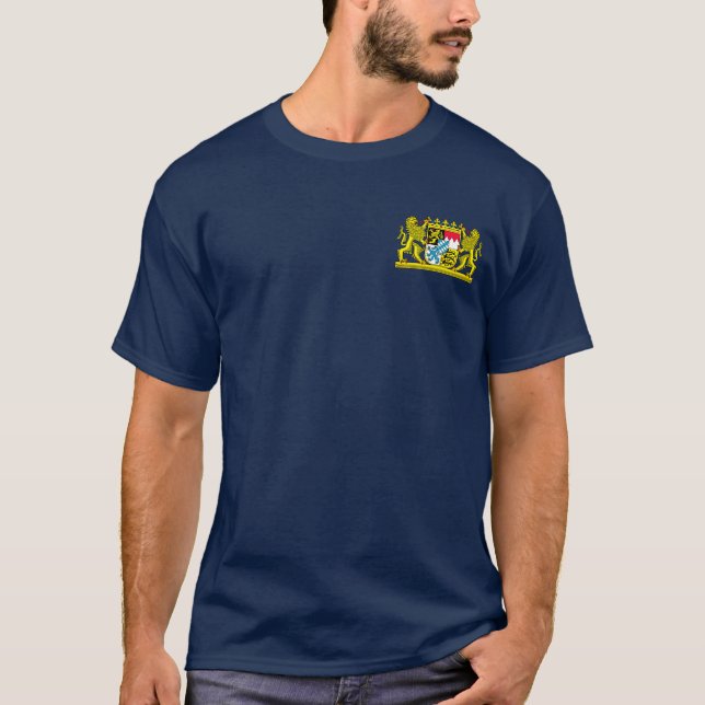 Bayerisches Wappen - DEUTSCHLAND T-Shirt (Vorderseite)
