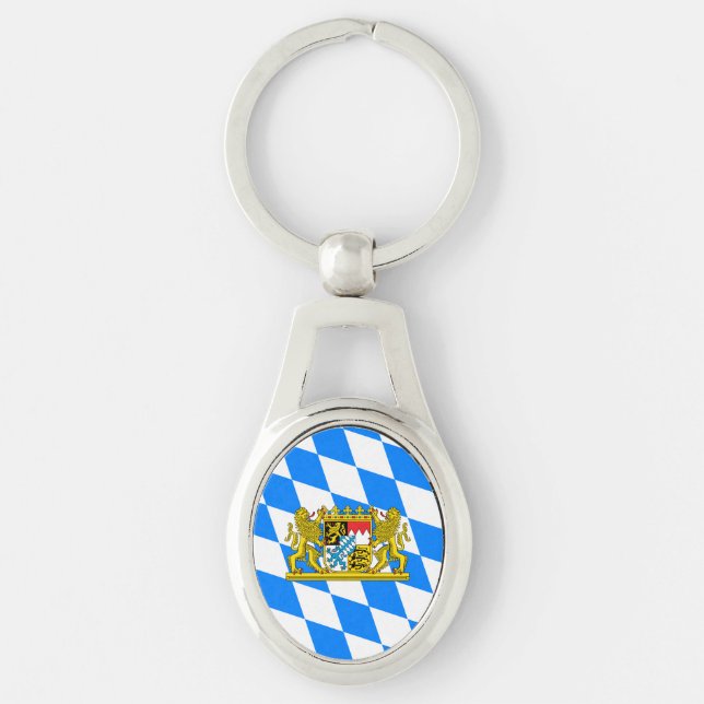 Bayerisches Wappen Schlüsselanhänger (Vorderseite)