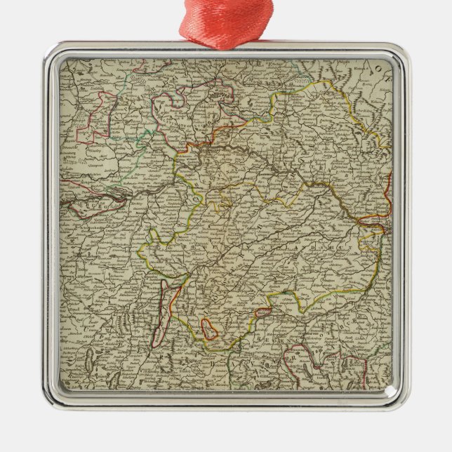Bayern 2 silbernes ornament (Vorne)