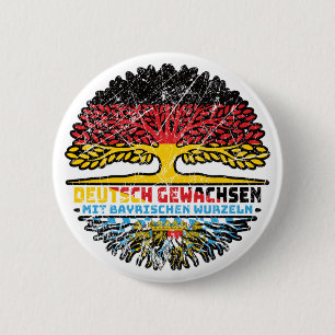 Bayern Bayrisch Deutsch Deutschland Baum Wurzel Button