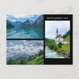 Bayern Berchtesgadener Land - Collage Postkarte