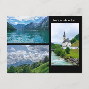 Bayern Berchtesgadener Land - Collage Postkarte