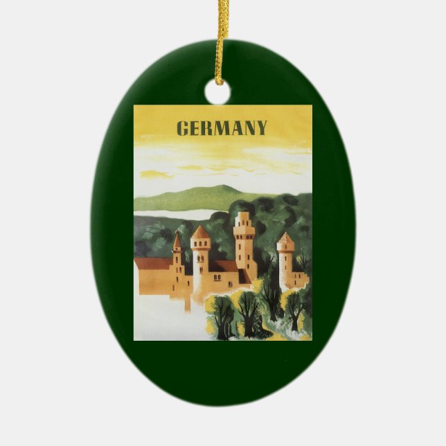 Bayern, Deutschland, Deutschland, Schlosspark Keramik Ornament (Vorne)