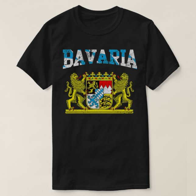 Bayern Deutschland Oktoberfest Bayern Bayern Bayer T-Shirt (Design vorne)