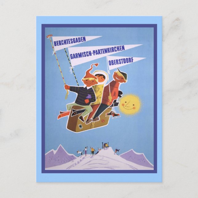 Bayern, Deutschland Postkarte (Vorderseite)