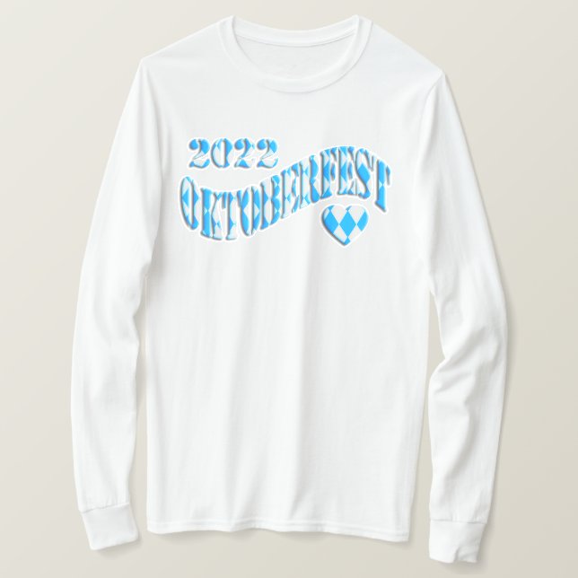 Bayern German Beer Festival Oktoberfest 2022 T-Shirt (Design vorne)