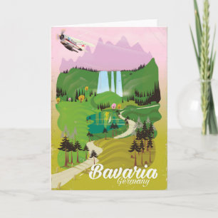 Bayern Landschaftspflege Feiertagskarte