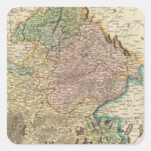 Bayern Quadratischer Aufkleber