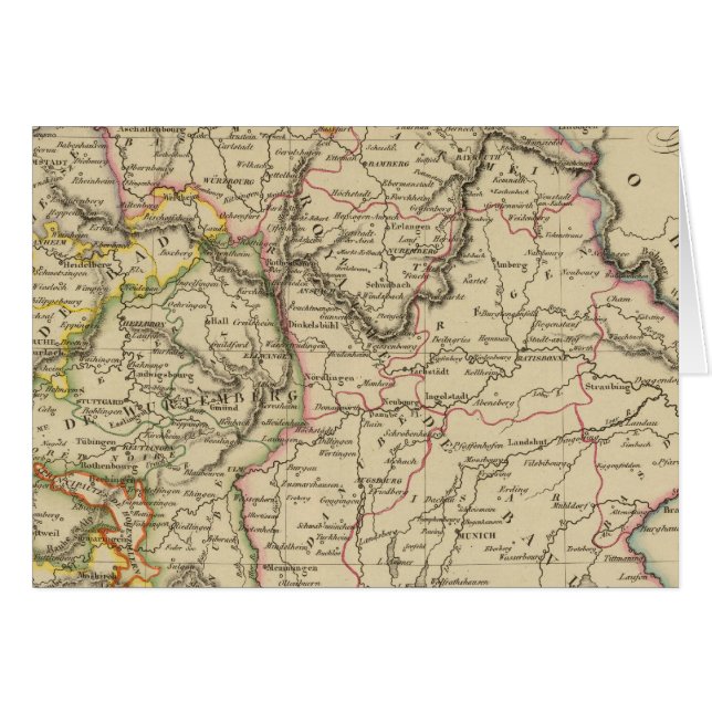 Bayern, W?rttemberg und Baden Gr (Vorderseite (Horizontal))