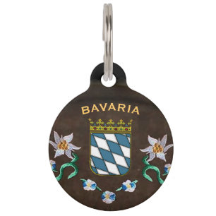 Bayern-Wappen Haustiermarke