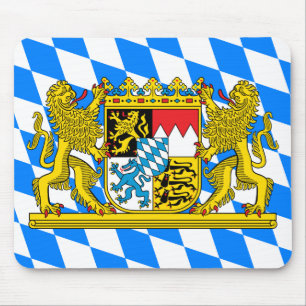 Bayern-Wappen Mousepad