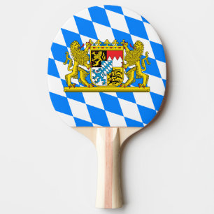 Bayern-Wappen Tischtennis Schläger