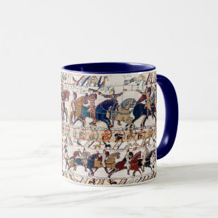BAYEUX STEUER 1066 NORMAN KNIGHTS AND ARCHERS MEU TASSE