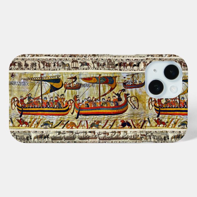 BAYEUX STEUERN 1066 FAHRSCHIFFE Case-Mate iPhone HÜLLE (Rückseite (Horizontal))