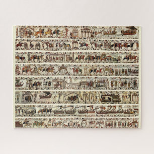 BAYEUX STEUERN 1066 Schlacht von Hastings, Mittela Puzzle