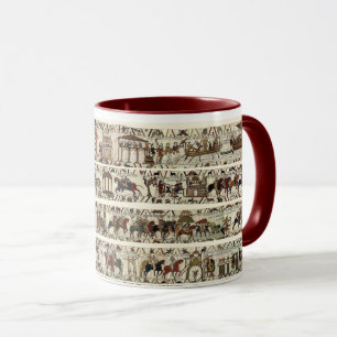 BAYEUX STEUERN 1066 Schlacht von Hastings, Mittela Tasse