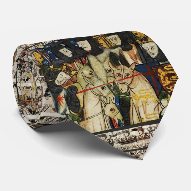 BAYEUX STEUERN 1066 Tod von König Harold Krawatte (Gerollt)