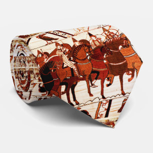 BAYEUX STEUERN NORMAN ARMY, KNIGHTS HORSEBACK KRAWATTE