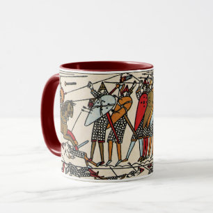 BAYEUX STEUERSCHLAG HASTINGS NORMAN KNIGHTS TASSE
