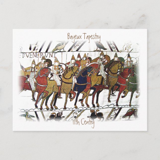 Bayeux Tapestry - a7 Postkarte (Vorderseite)