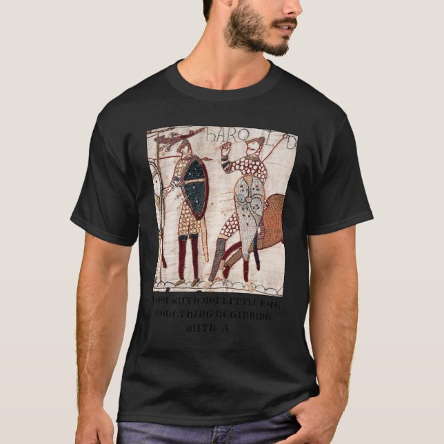 Bayeux Tapestry - I Spy With My Little Eye Somethi T-Shirt (Vorderseite)