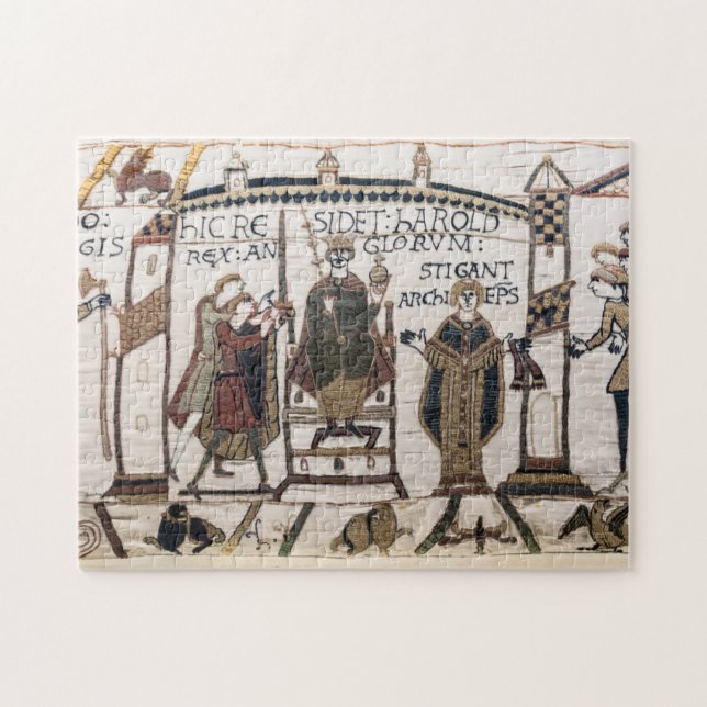Bayeux Tapestry - King Harold Coronation Puzzle (Horizontal)