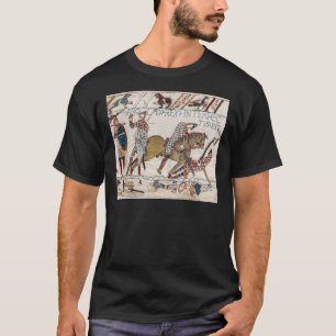 Bayeux Tapestry. König Harold wird getötet. Pfeil  T-Shirt