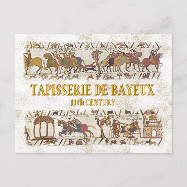 Bayeux Tapestry Postkarte (Vorderseite)