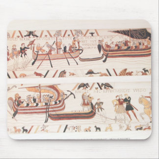 Bayeux-Tapisserie-Detail - Schiffe Mousepad
