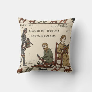 Bayeux-Teppich Parodie Kissen
