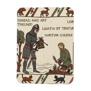 Bayeux-Teppich Parodie Magnet