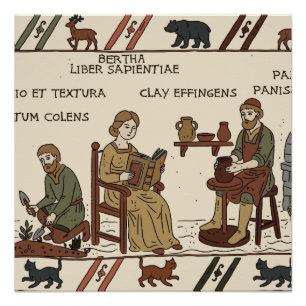 Bayeux-Teppich Parodie Poster