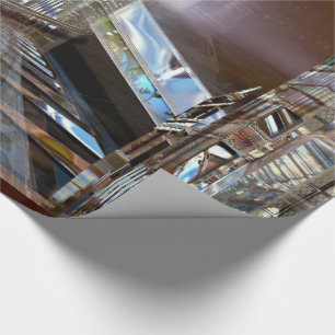 Baylene Moderne Architektur Stadt Elegant Geschenkpapier