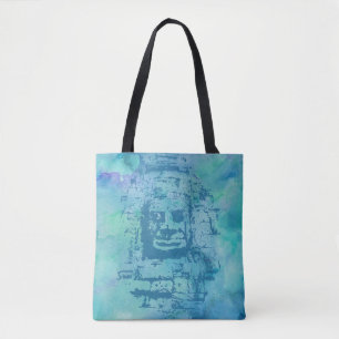 Bayon Face Blue