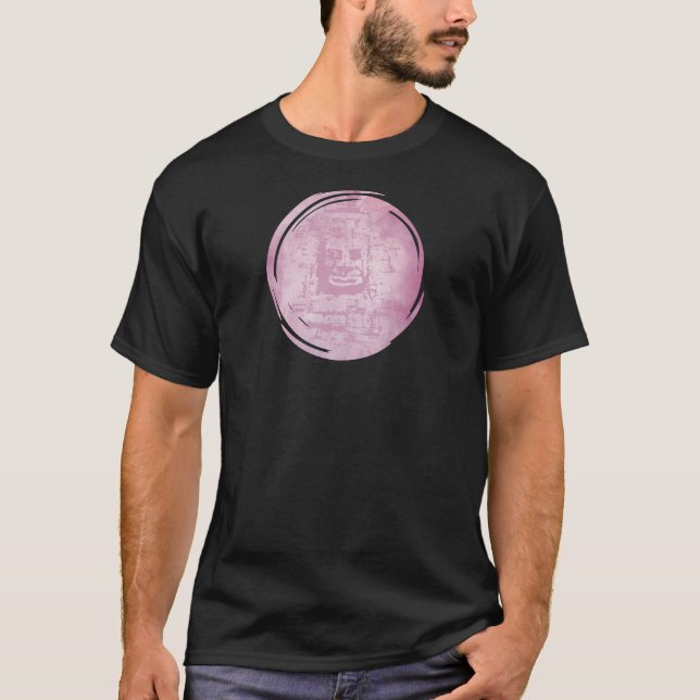 Bayon Face Pink T-Shirt (Vorderseite)