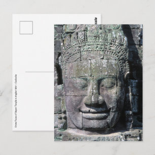 Bayon-Tempel in Angkor Wat - Kambodscha Postkarte