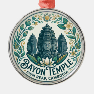 Bayon-Tempel Kambodscha Ornament Aus Metall