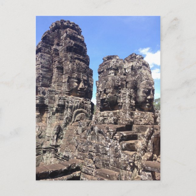 Bayon Tempel Postkarte (Vorderseite)
