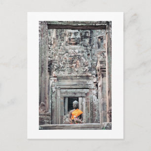 Bayon Temple, Angkor Thom, Kambodscha Postkarte