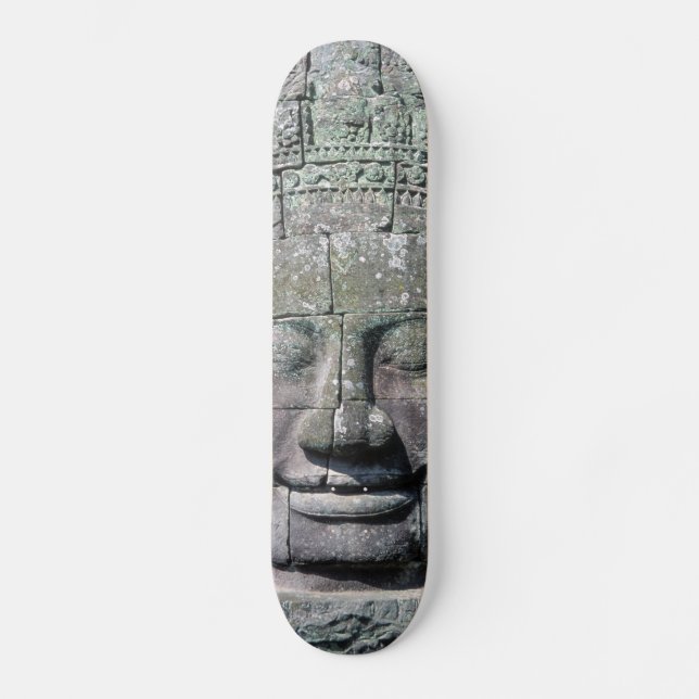 Bayon Temple in Angkor Wat - Kambodscha Skateboard (Vorderseite)