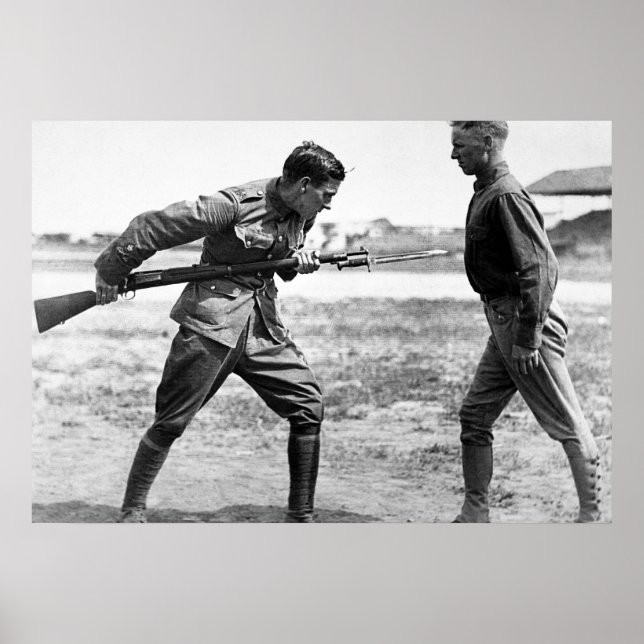 Bayonet Instruction Poster (Vorne)